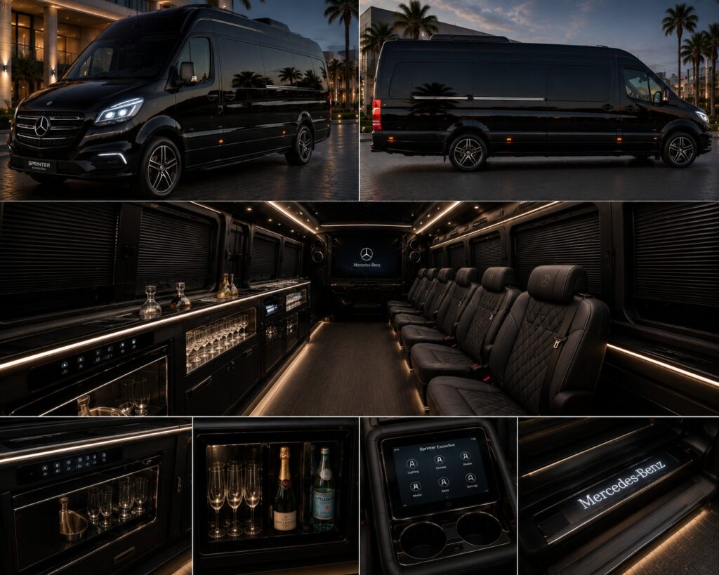 Mercedes Sprinter Business Lounge — Transfers Puerto Plata fleet