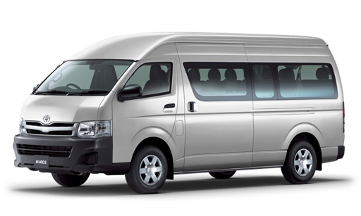Book now Toyota Hiace 